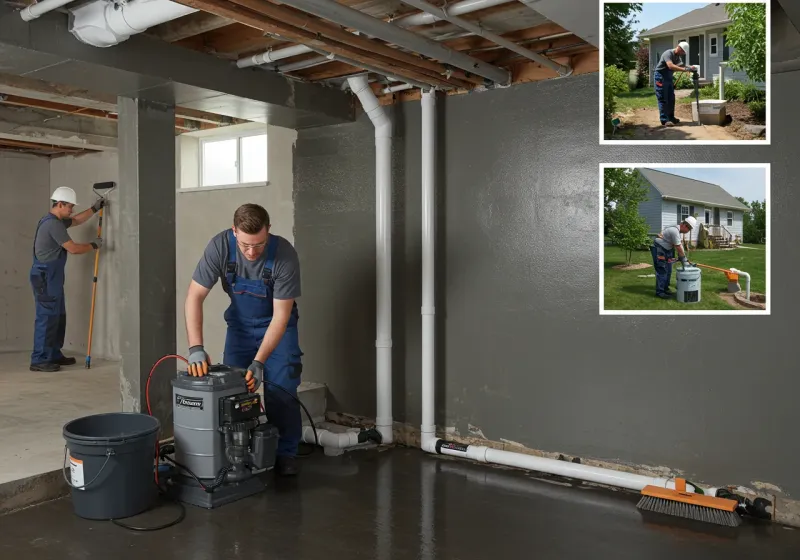 Basement Waterproofing and Flood Prevention process in Orchidlands Estates, HI